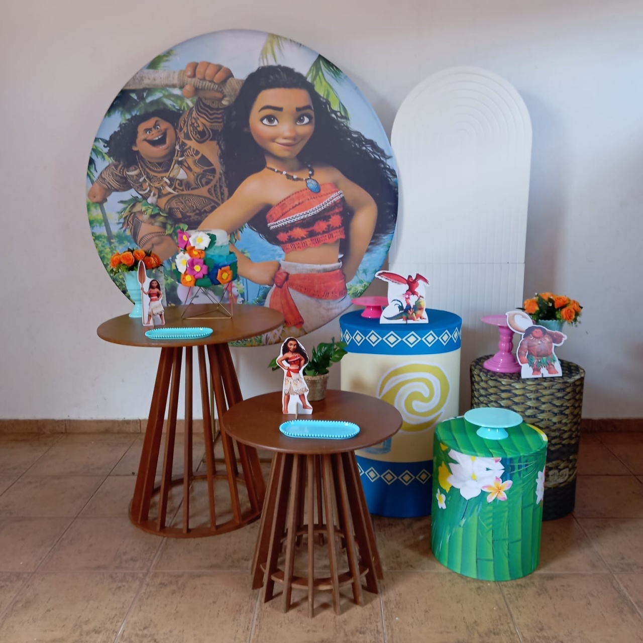 Decoração Moana - Espelhomagicopeguemonte
