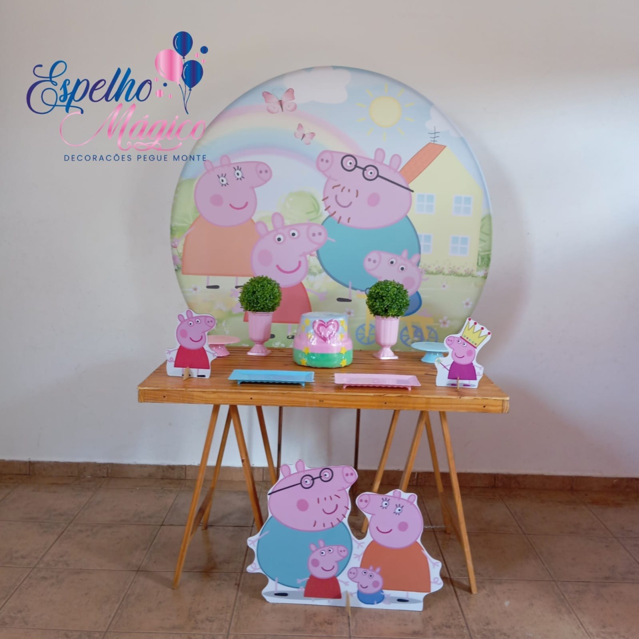 Peppa Pig Combo 3 - Espelhomagicopeguemonte