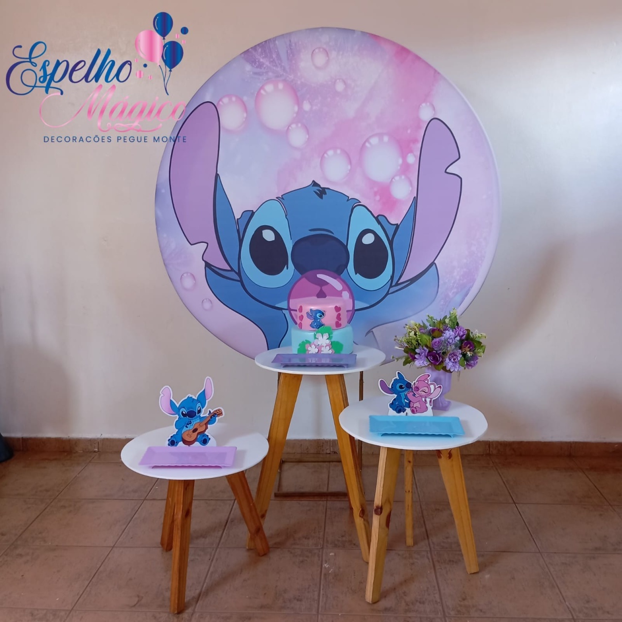 Kit Mini Table Stitch Novo - Espelhomagicopeguemonte