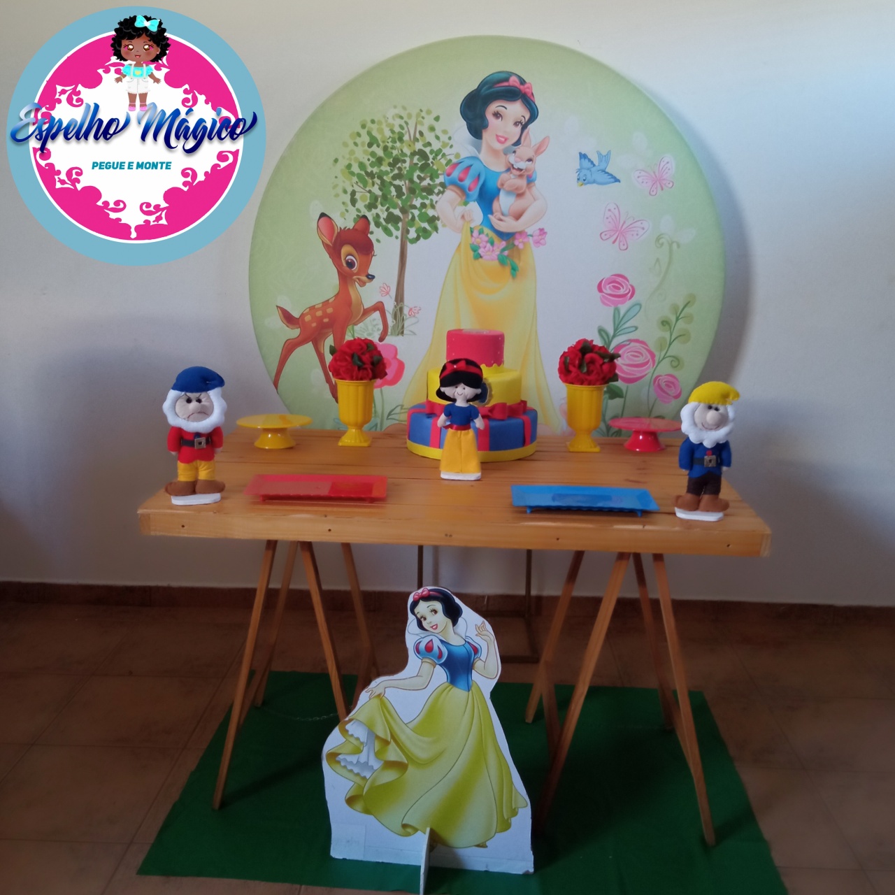 Branca de Neve Combo 3 - Espelhomagicopeguemonte