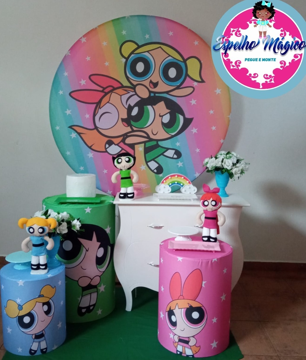 Meninas Super Poderosa  Combo 1 - Espelhomagicopeguemonte