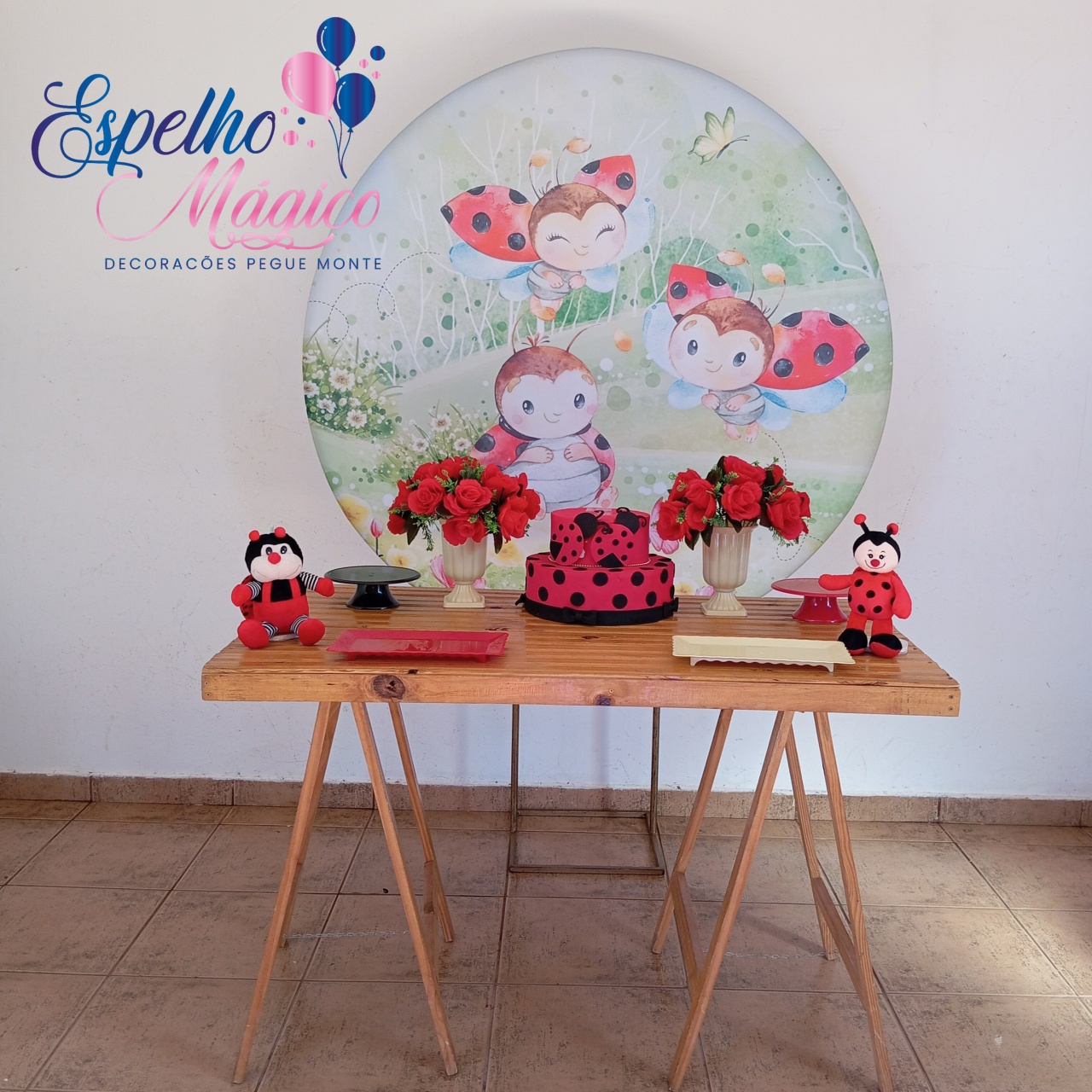 Joaninha Combo 3 - Espelhomagicopeguemonte