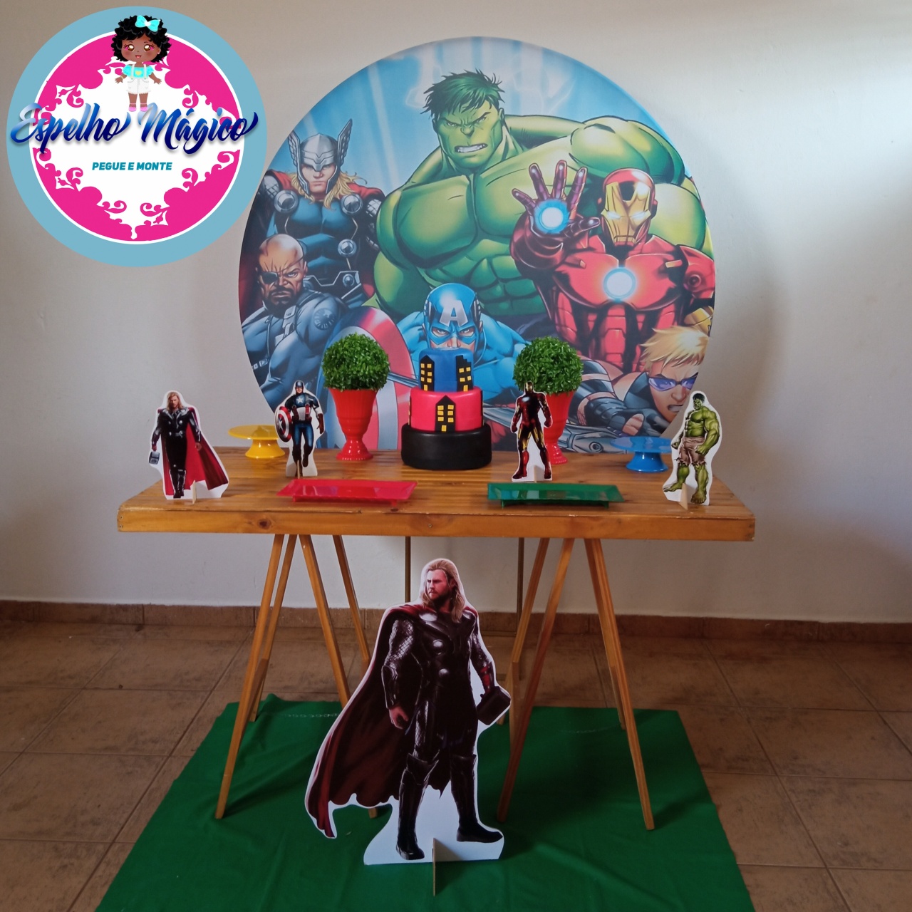 Vingadores Combo 3 - Espelhomagicopeguemonte