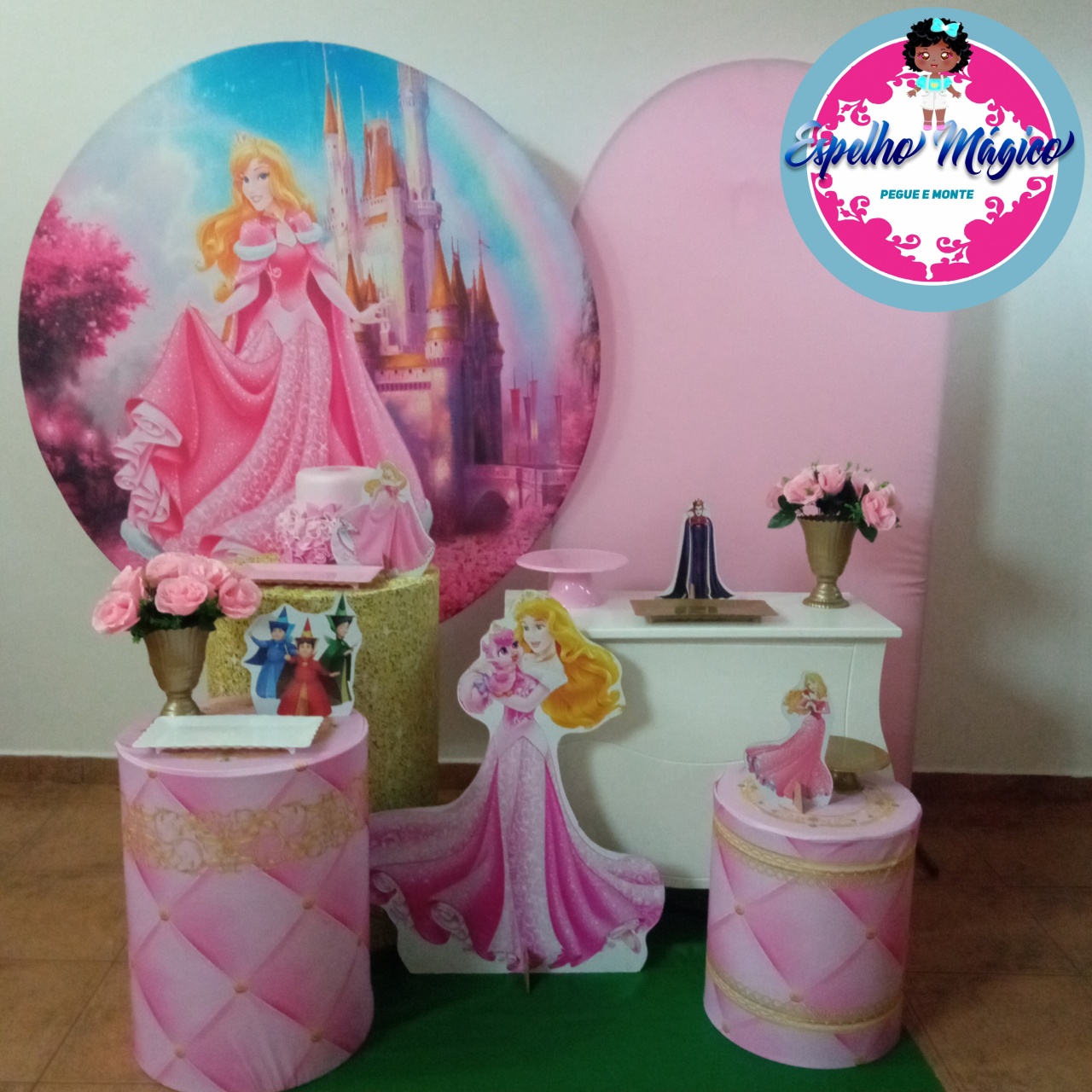 Kit Casadinho Bela Adormecida    - Espelhomagicopeguemonte