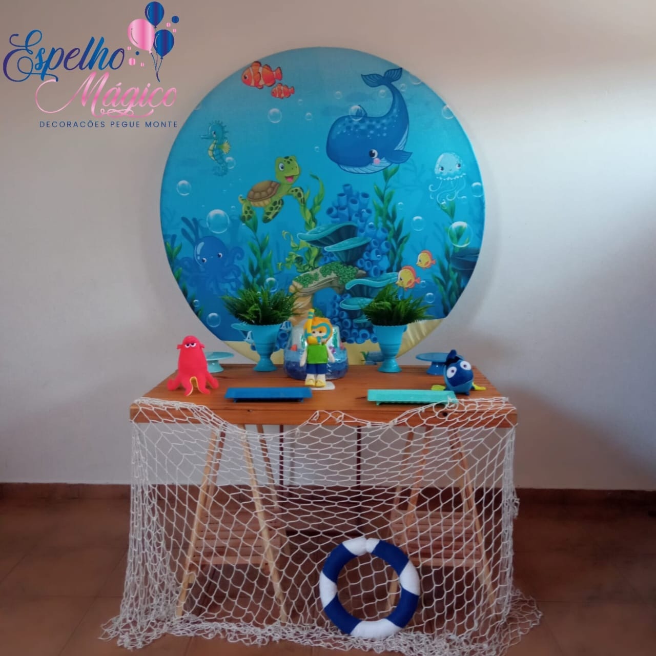 Fundo Do Mar Combo 3 - Espelhomagicopeguemonte