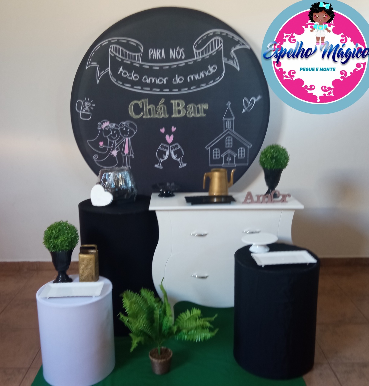  Chá  Bar  Combo 1 - Espelhomagicopeguemonte