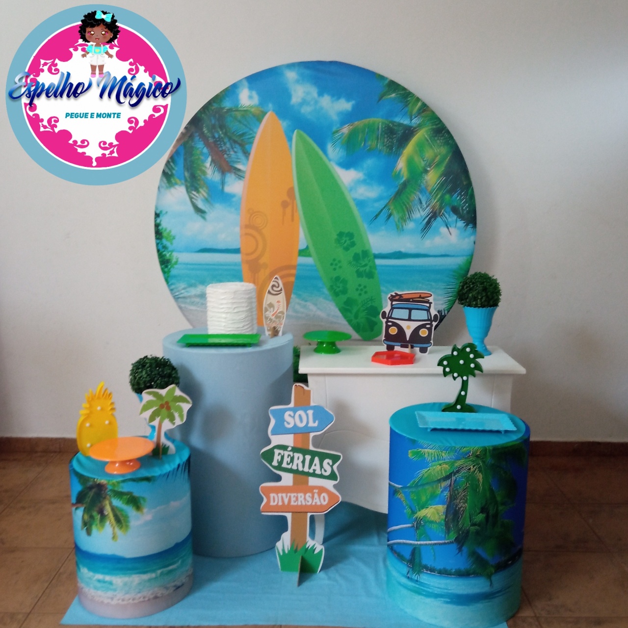 Praia Combo 1 - Espelhomagicopeguemonte