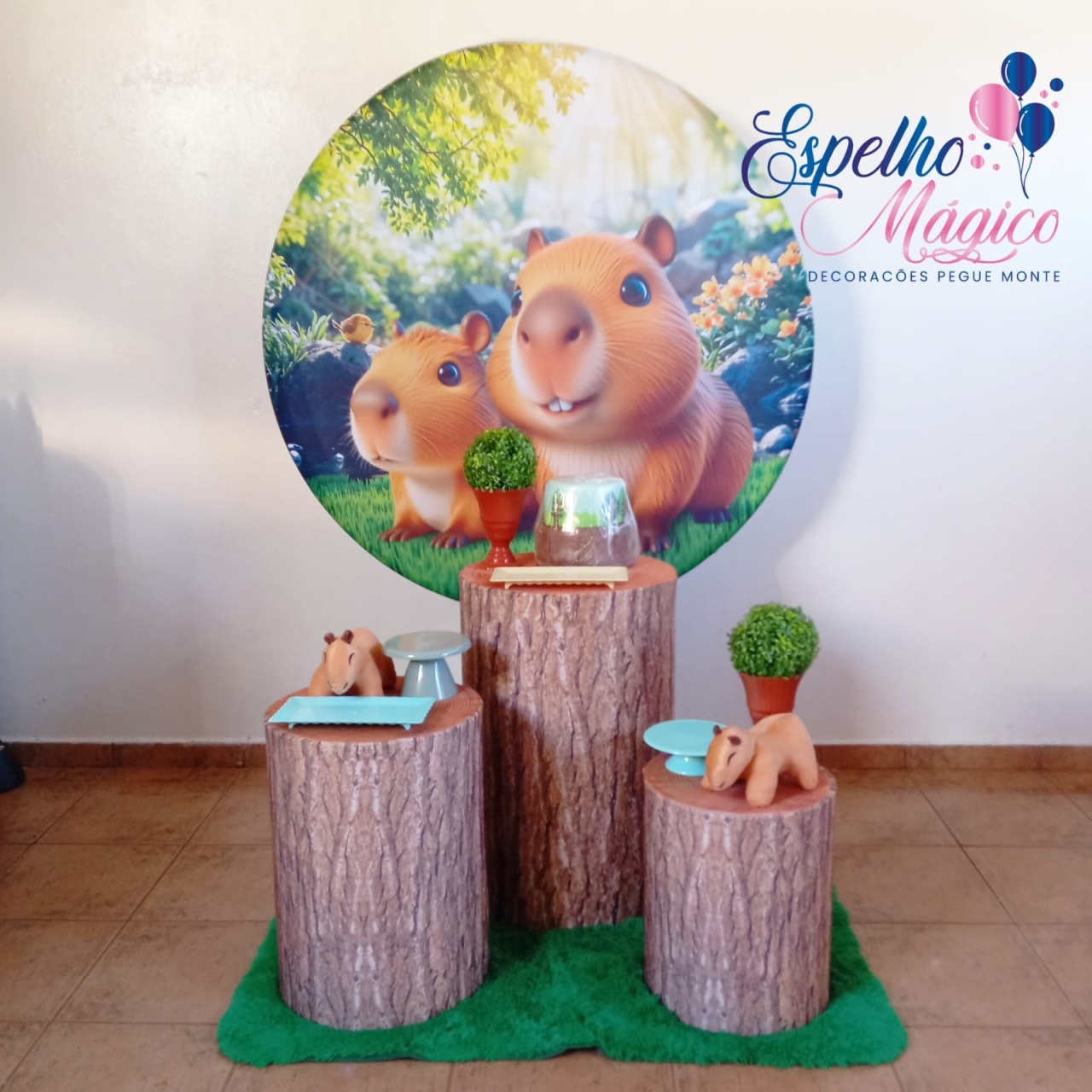 Capivara  Combo 2 - Espelhomagicopeguemonte
