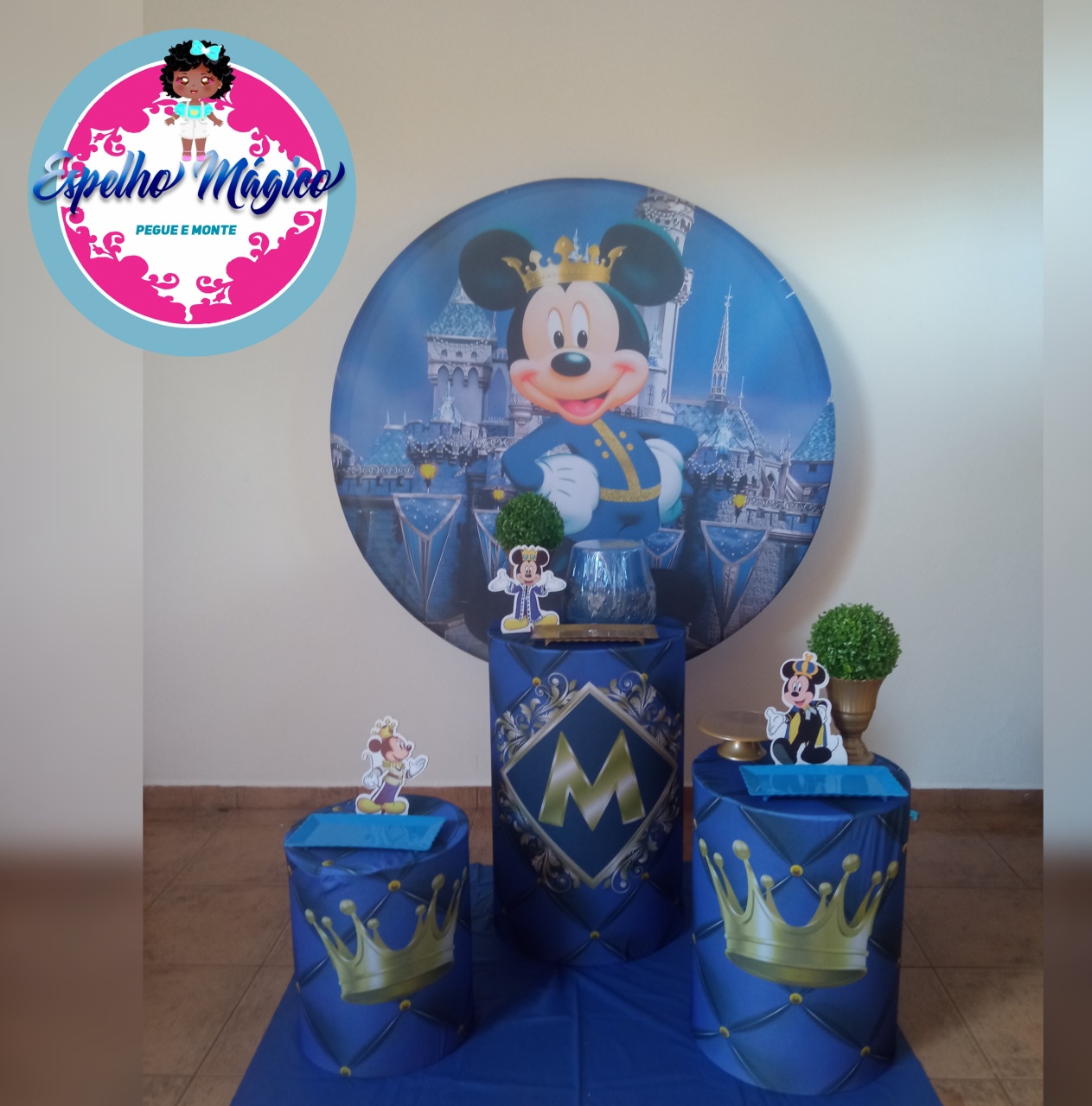 Mickey Realeza Combo 2 - Espelhomagicopeguemonte
