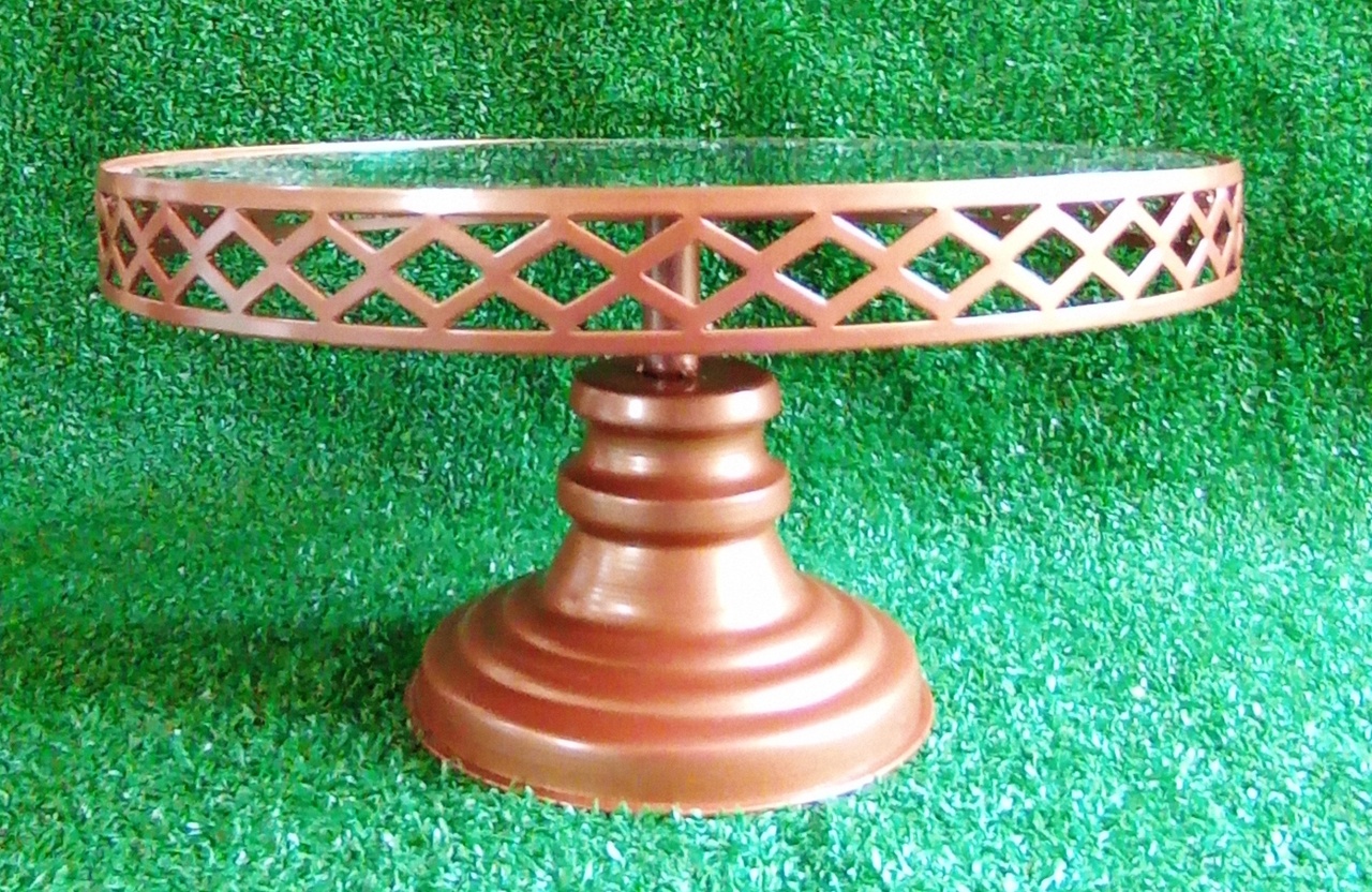 Boleira Luxo Ferro Rose - Espelhomagicopeguemonte