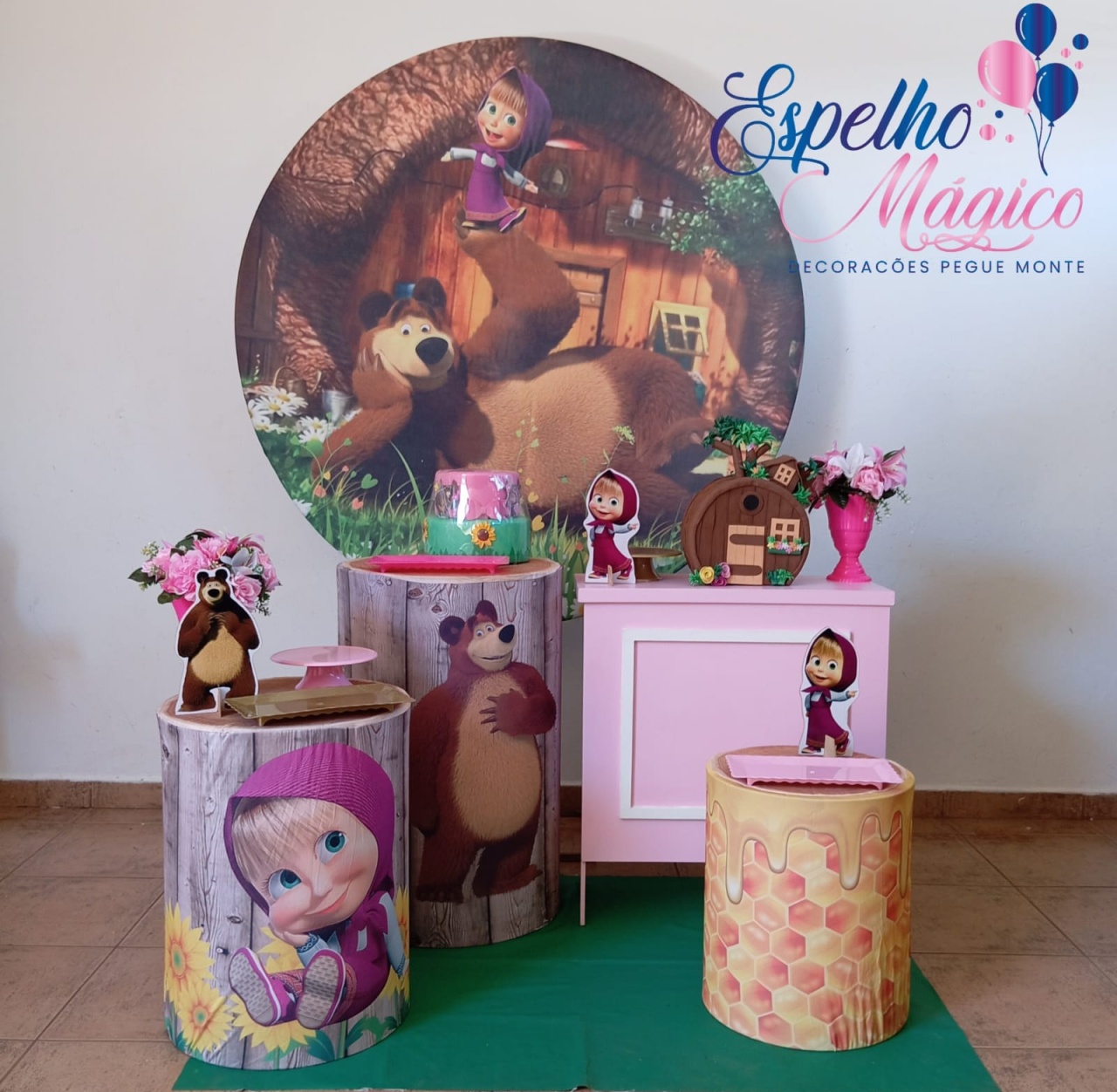 Marsha E O Urso Combo 1 - Espelhomagicopeguemonte