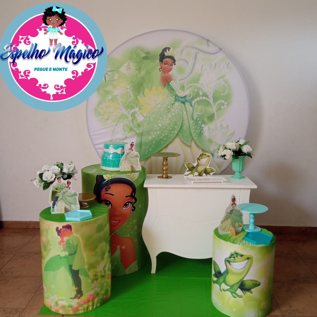 Princesa E O Sapo Combo 1 - Espelhomagicopeguemonte