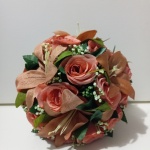 Arranjo de Flor P Marrom Rosado - imagem 2