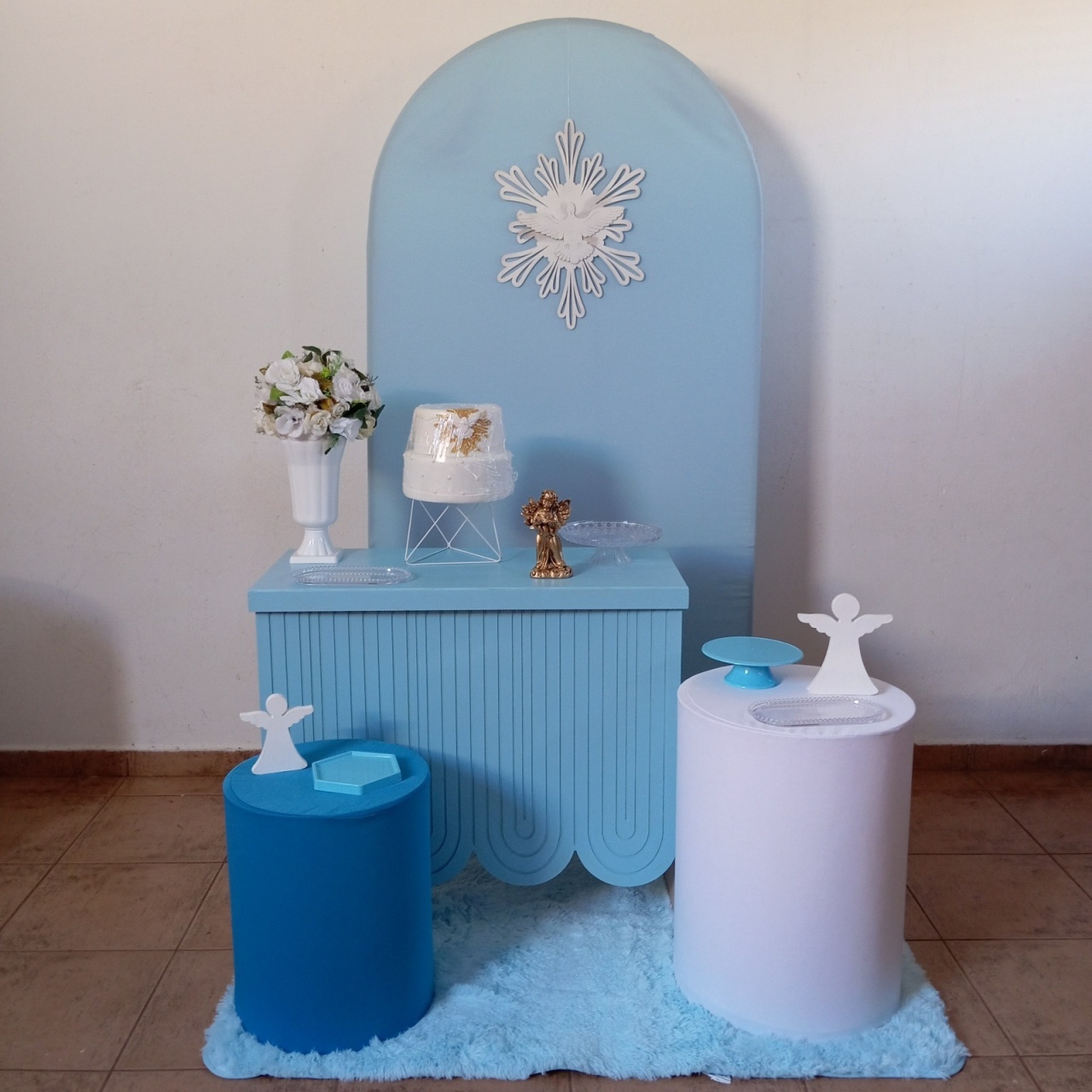 Batizado  Azul - Espelhomagicopeguemonte