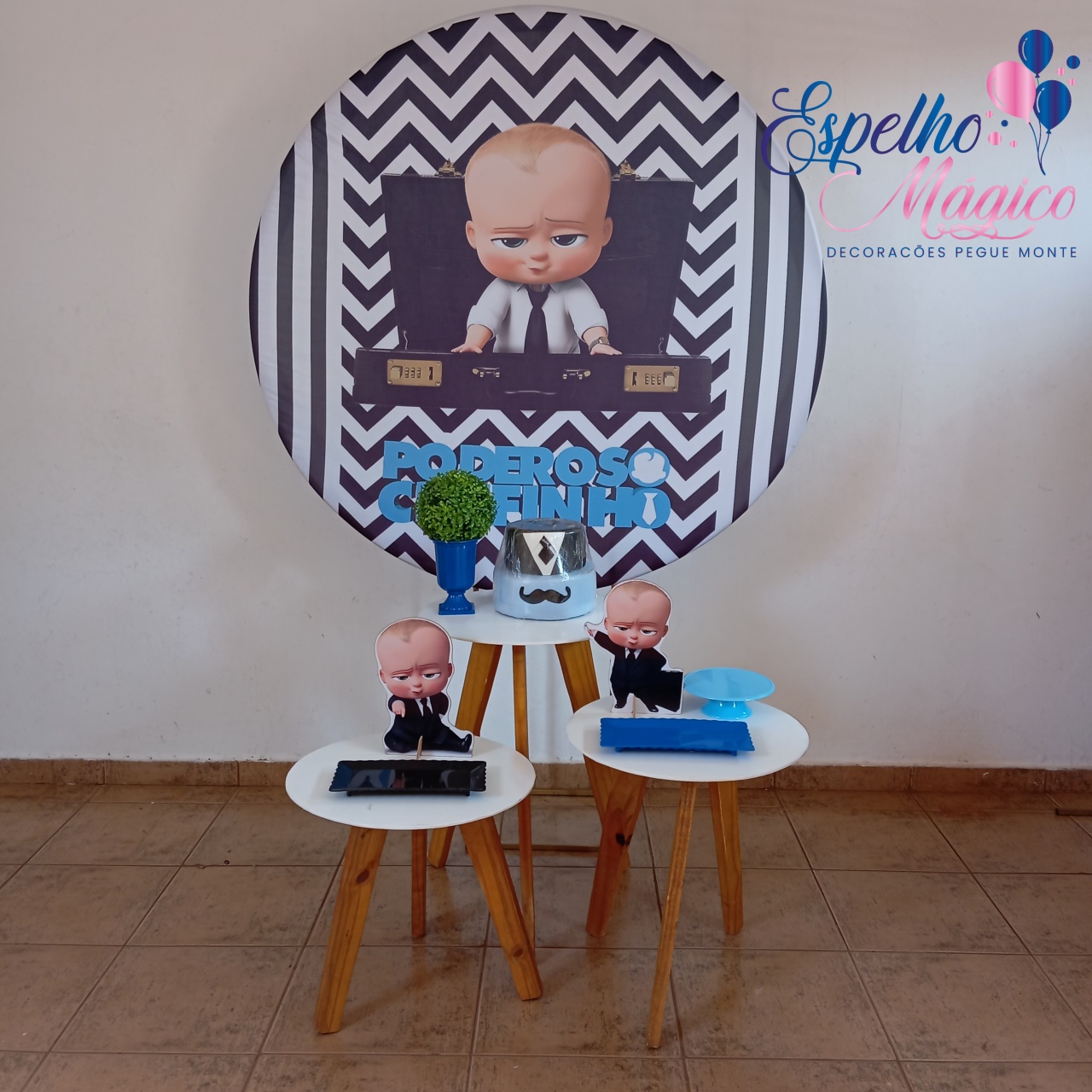 Poderoso Chefinho Mini Table - Espelhomagicopeguemonte