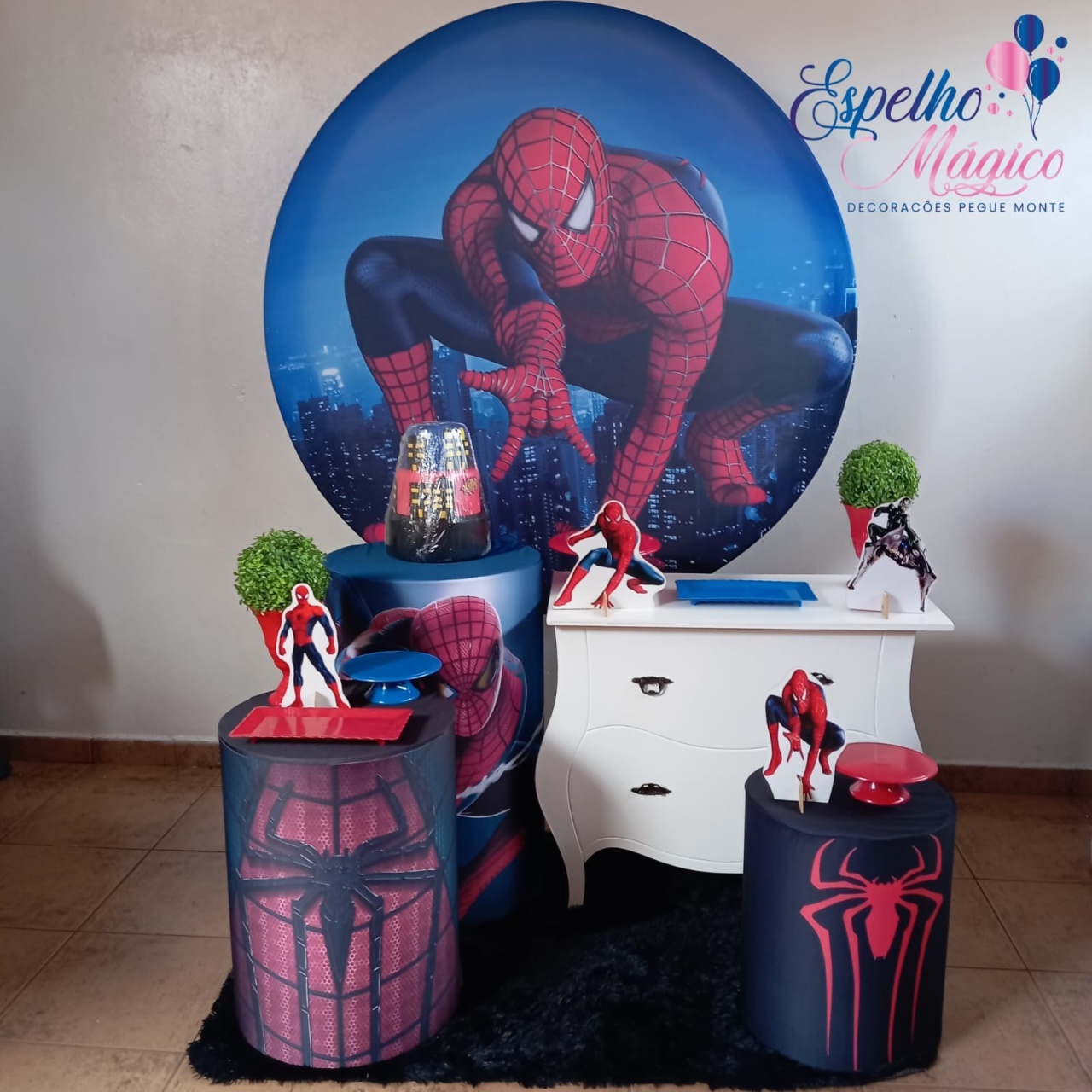 Homem Aranha Novo Combo 1 - Espelhomagicopeguemonte