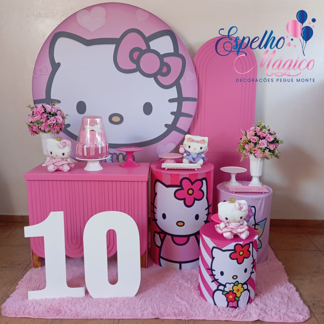 Hello Kitty Composição - Espelhomagicopeguemonte