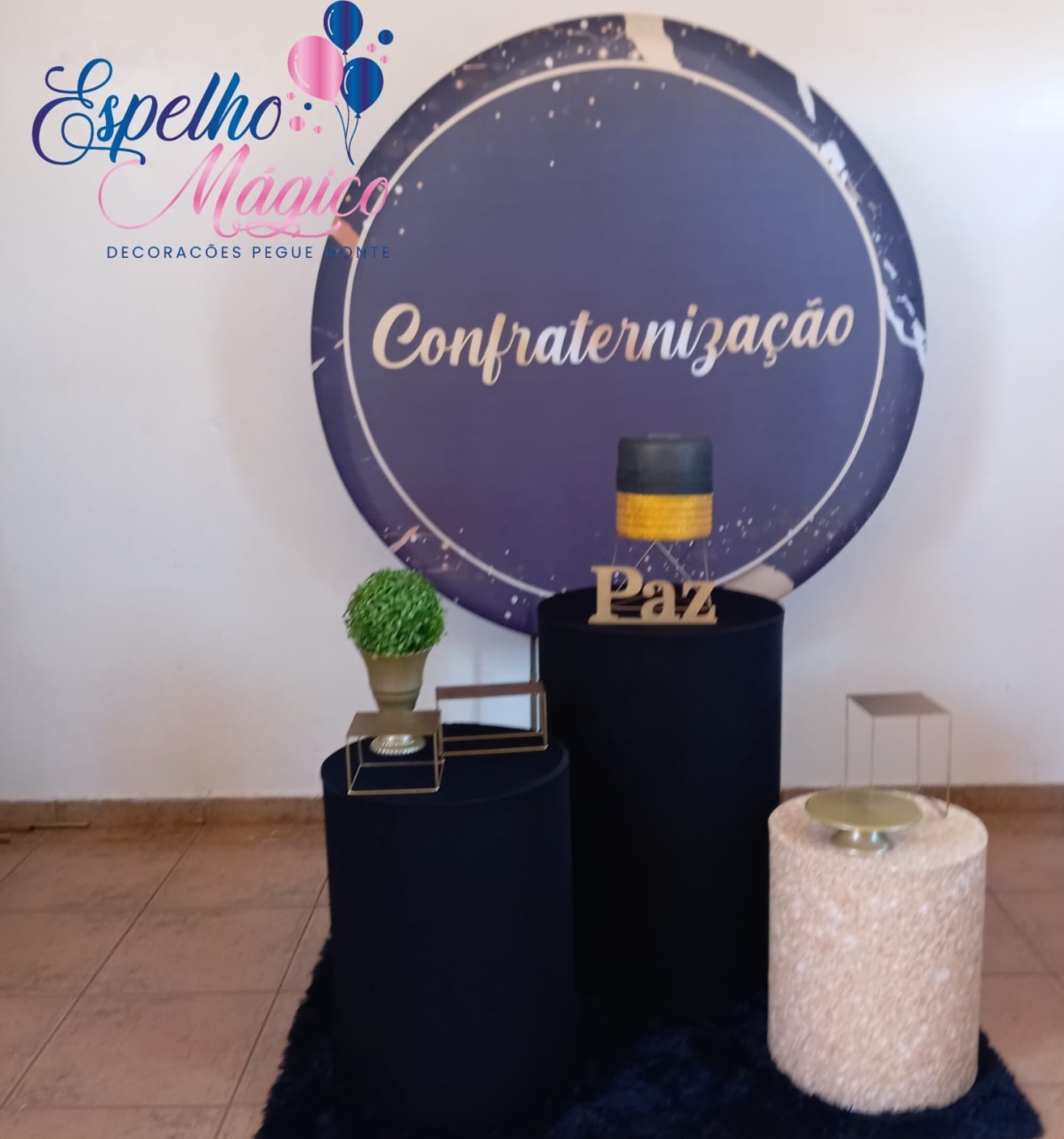 Confratenização Azul - Espelhomagicopeguemonte