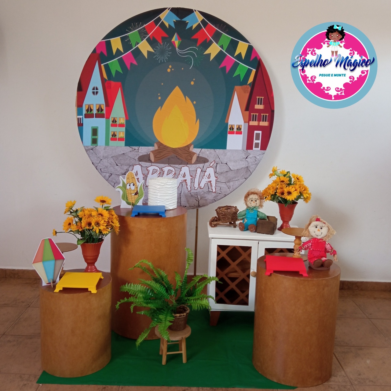 Festa Junina   Combo 1  - Espelhomagicopeguemonte