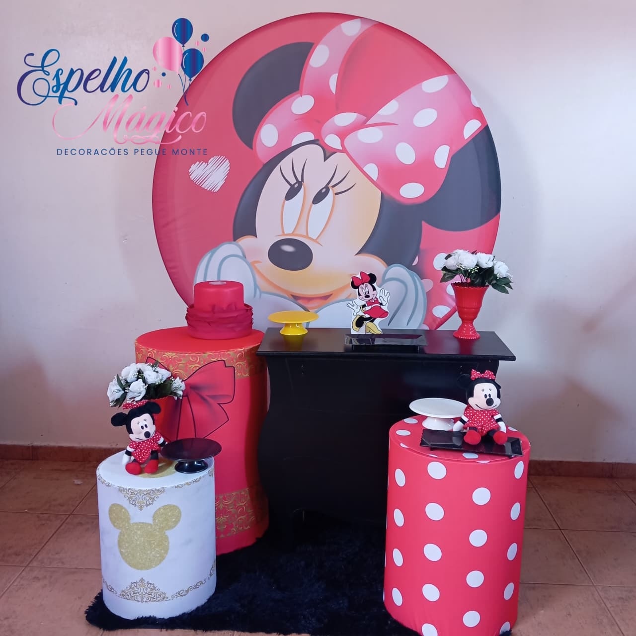  Minnie Vermelha 1 Combo 1 - Espelhomagicopeguemonte