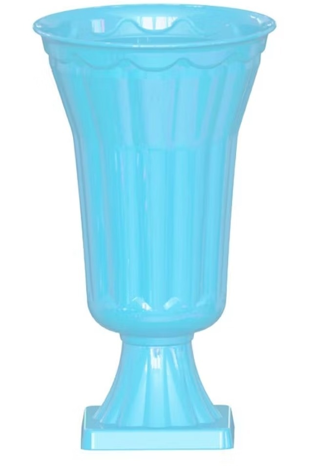 Vaso Grego Plus Azul Claro  - Espelhomagicopeguemonte