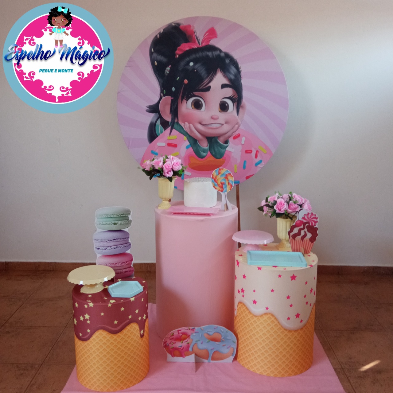 Vanellope  Combo 2 - Espelhomagicopeguemonte