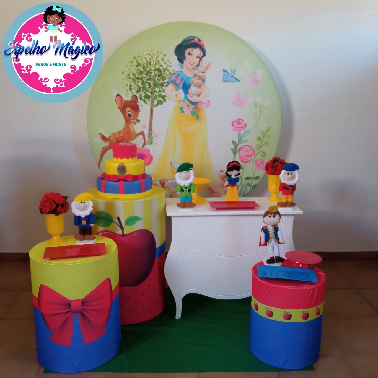  Branca de Neve  Combo 1 - Espelhomagicopeguemonte