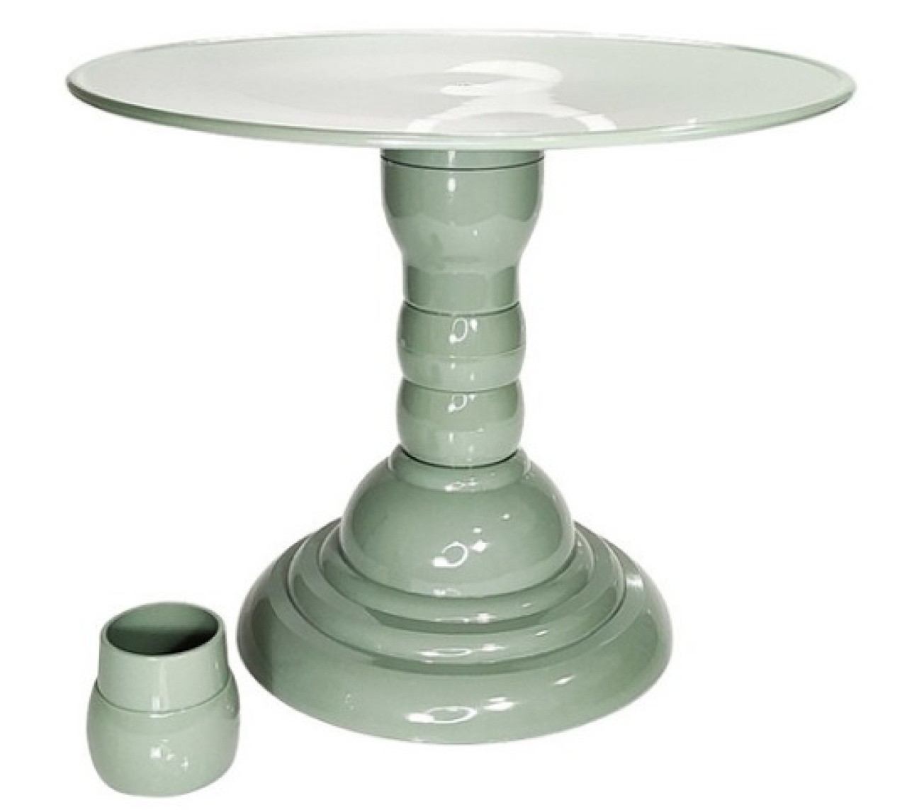Boleira  Royale Verde Eucalipto  - Espelhomagicopeguemonte