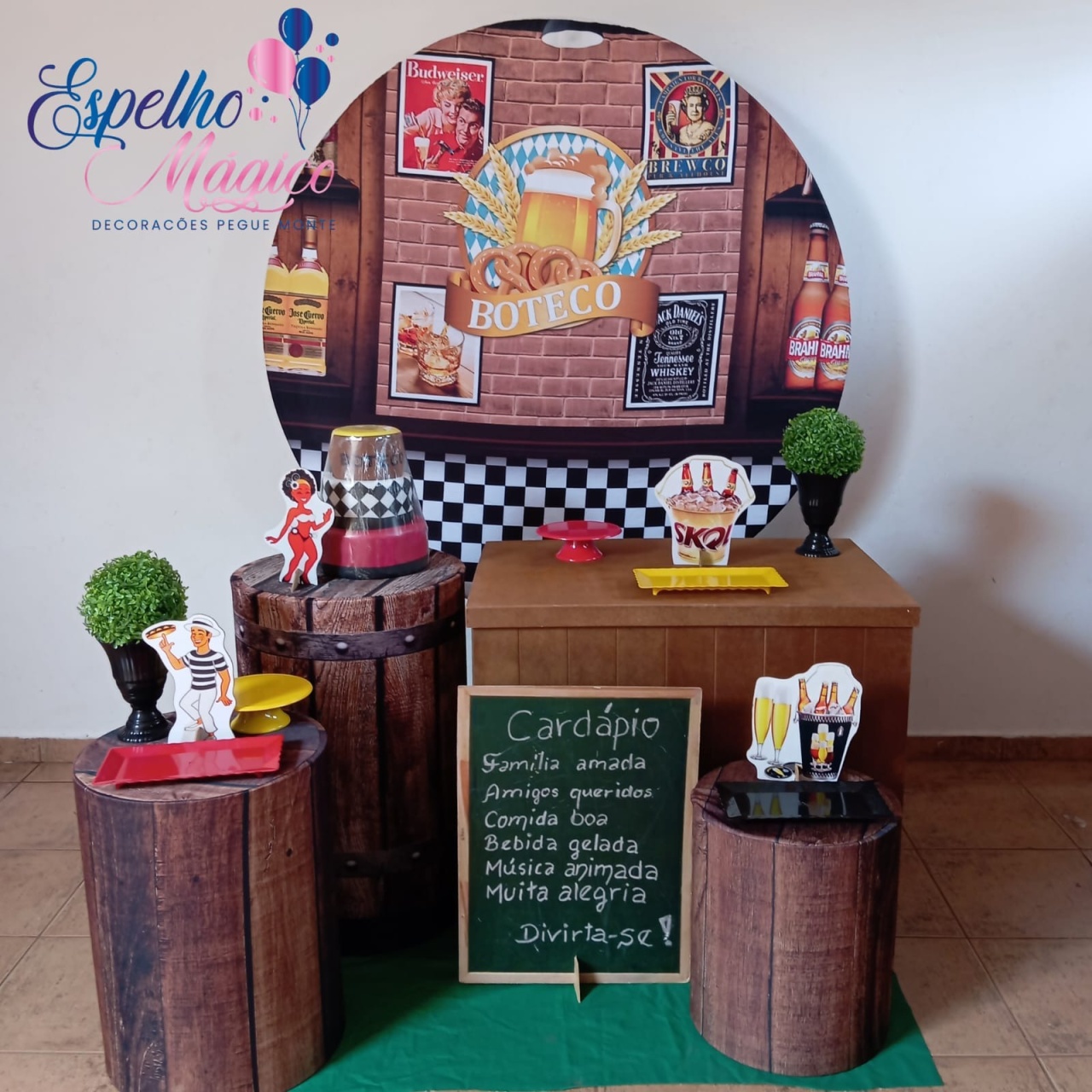 Boteco  Combo 1 - Espelhomagicopeguemonte