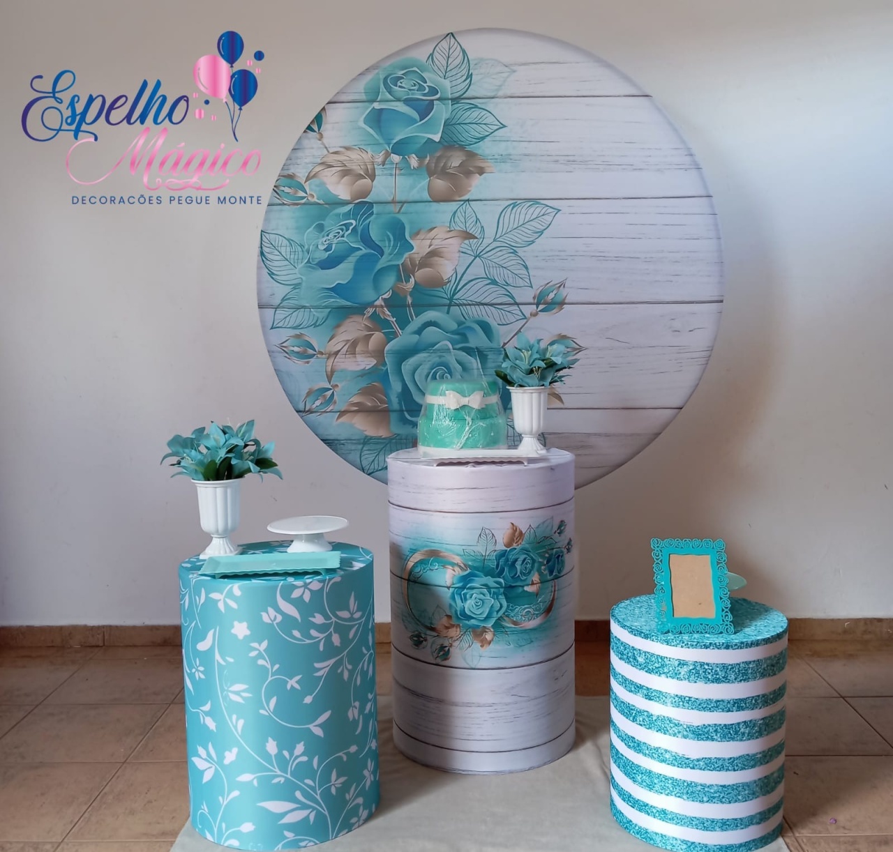 Floral  Tiffany  Combo 2 - Espelhomagicopeguemonte