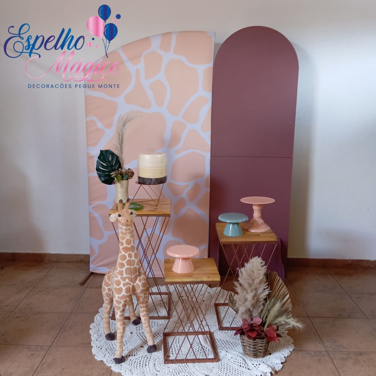 Decoração Safari  - Espelhomagicopeguemonte