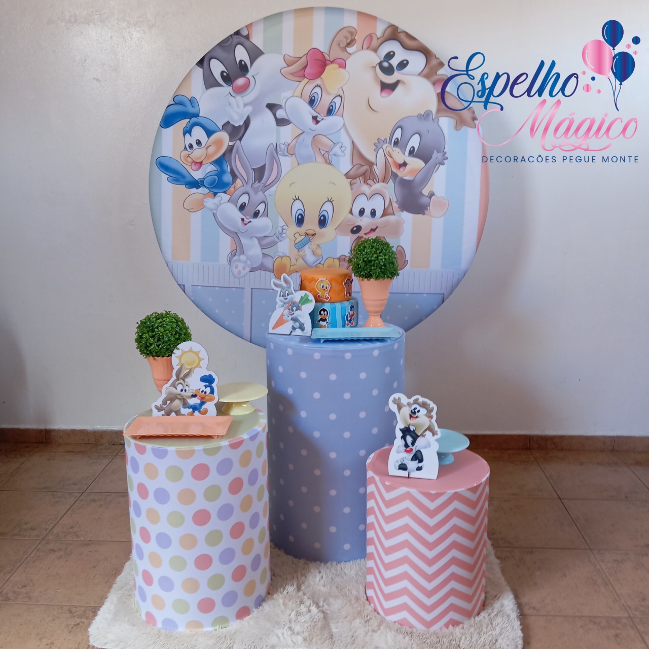 Baby Looney Tunes Combo 2 - Espelhomagicopeguemonte