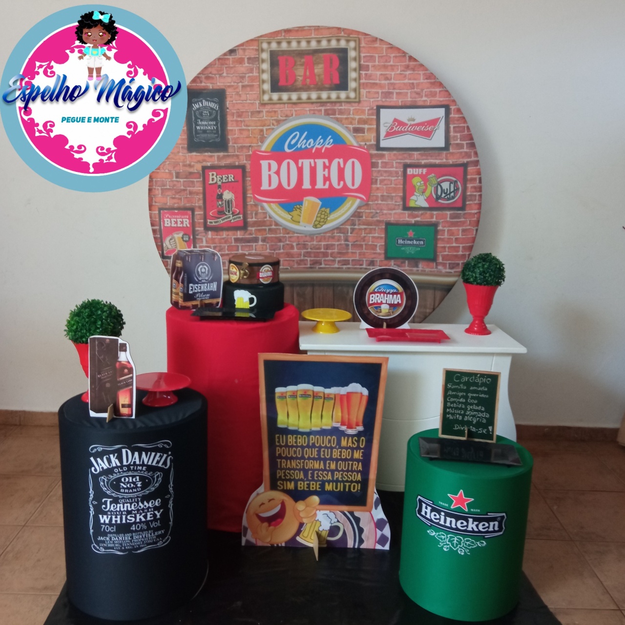 Boteco Novo  Combo 1 - Espelhomagicopeguemonte
