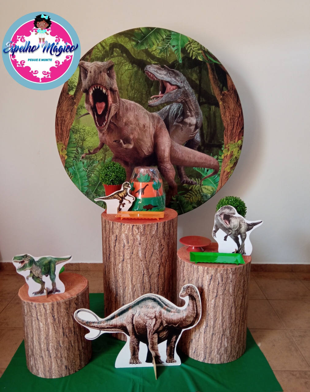  Dinossauro   Combo 2 - Espelhomagicopeguemonte