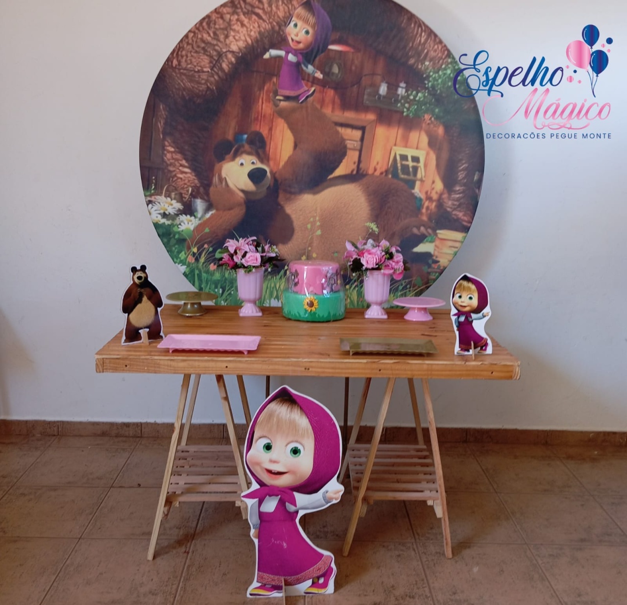 Marsha E O Urso Combo  3 - Espelhomagicopeguemonte