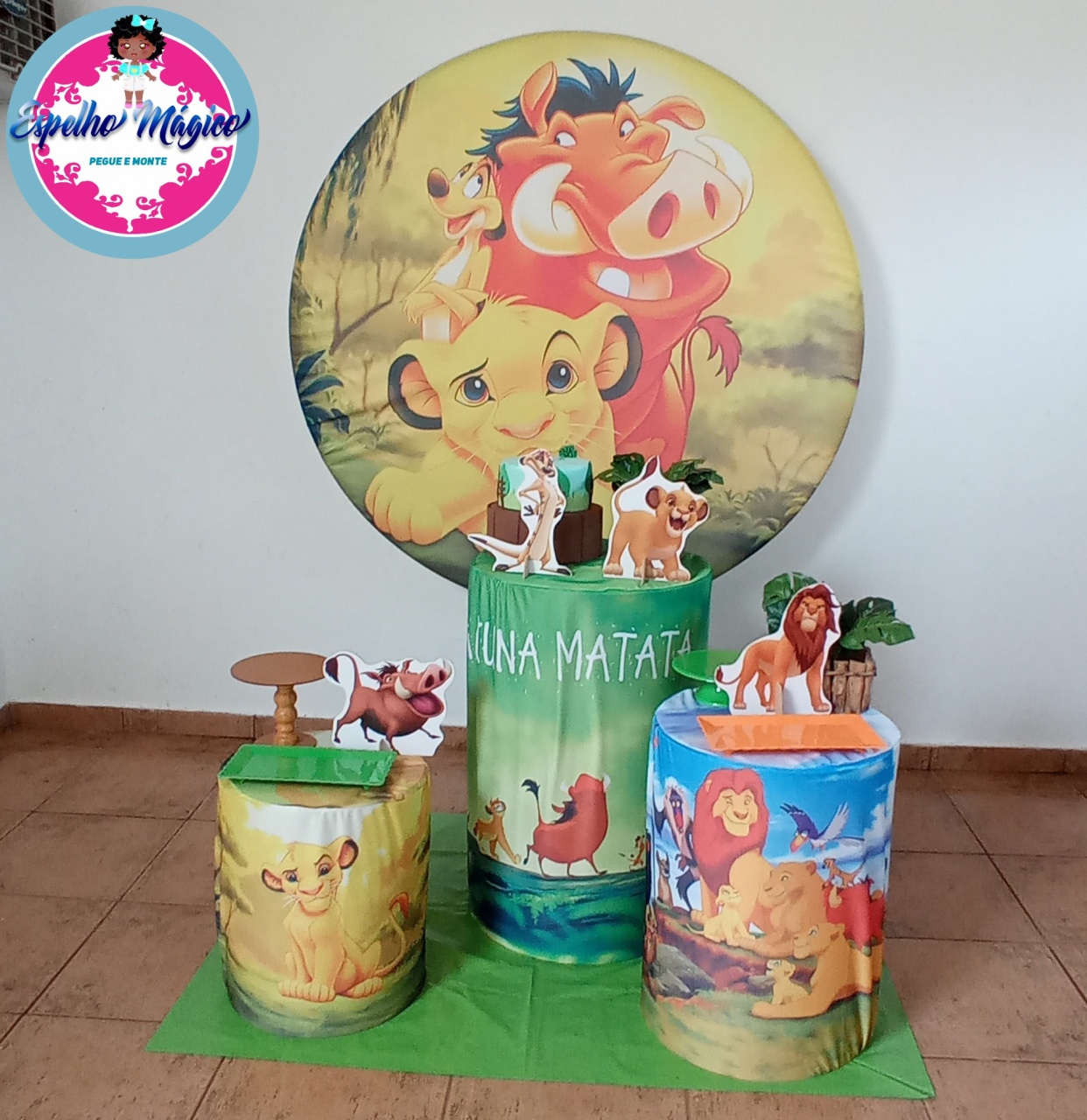 Rei Leão Combo 2 - Espelhomagicopeguemonte