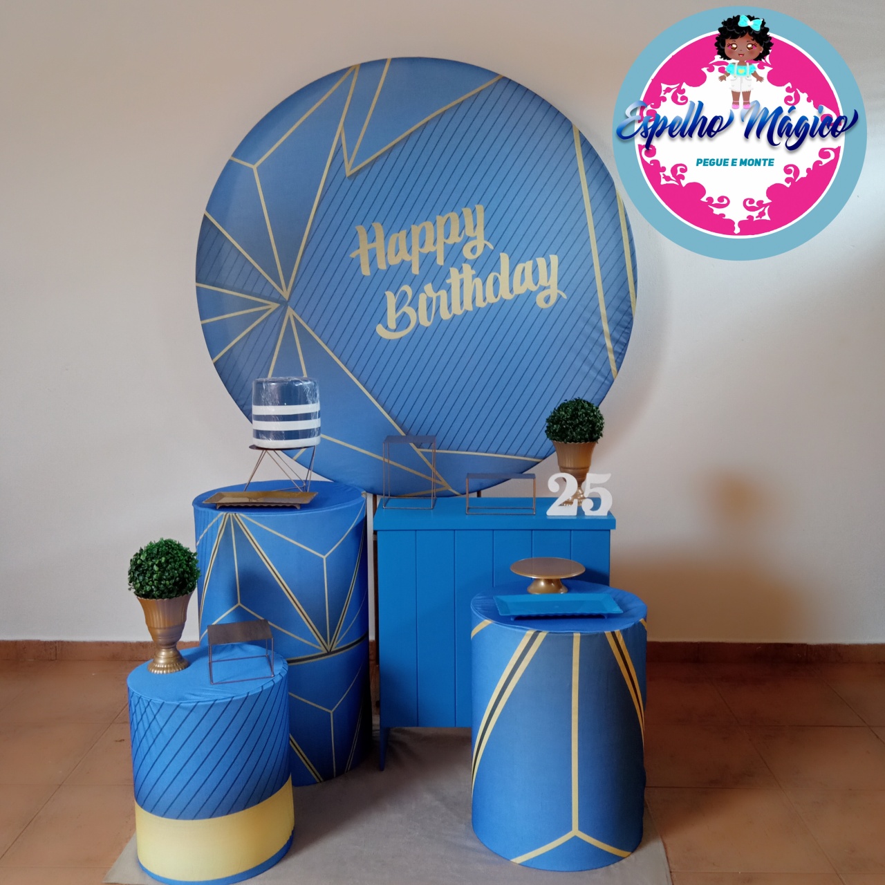 Happy Birthday Combo 1 - Espelhomagicopeguemonte