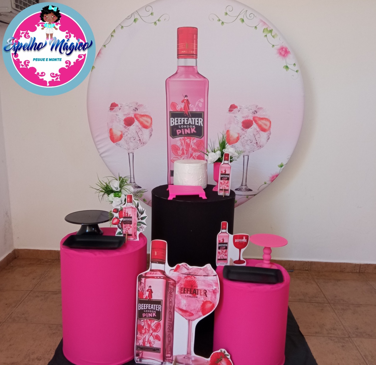 Gin Pink Combo 2 - Espelhomagicopeguemonte