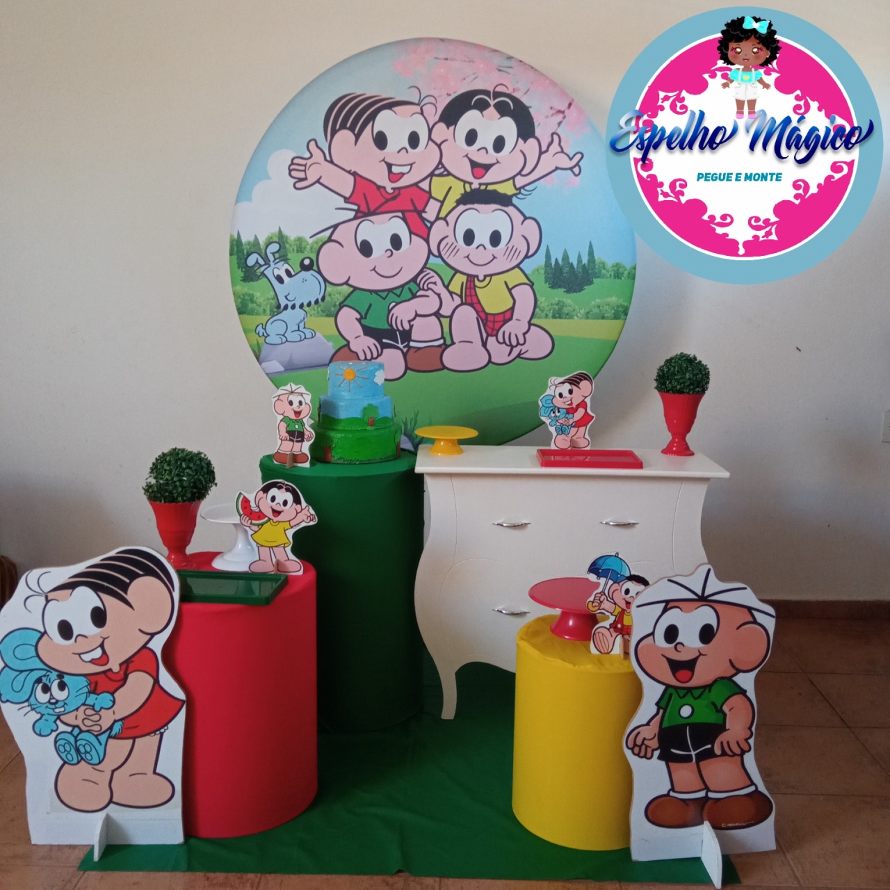 Turma da Monica Combo 1 - Espelhomagicopeguemonte