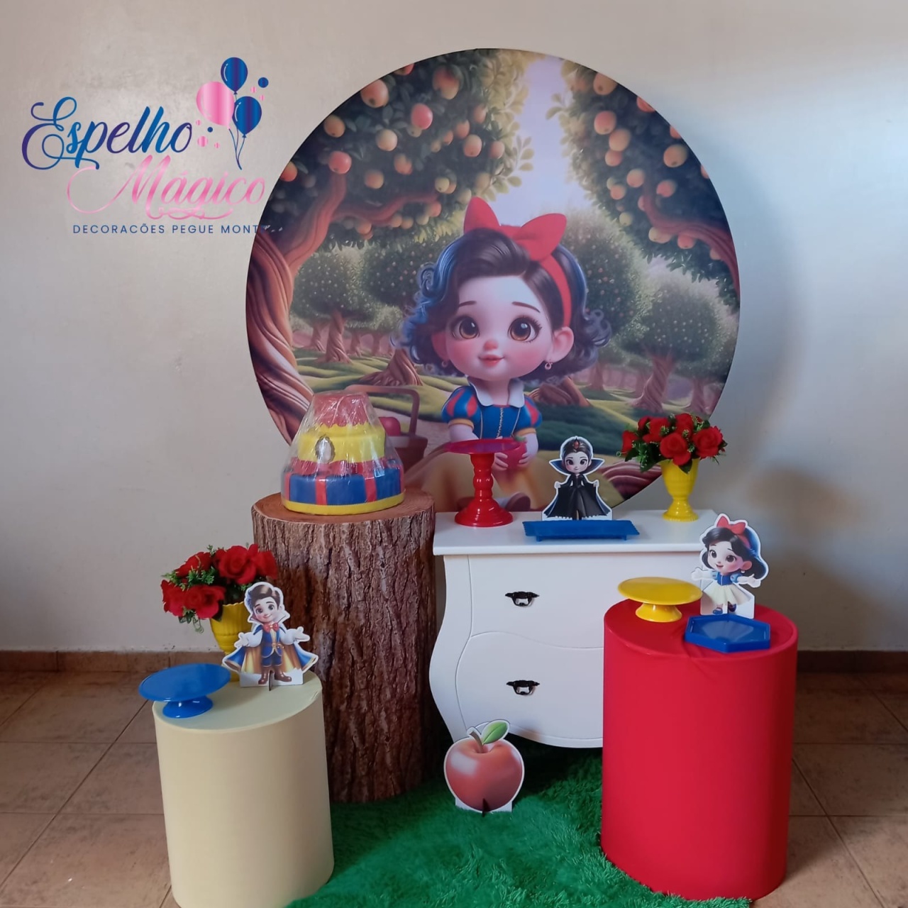 Branca de Neve Cute  Combo 1 - Espelhomagicopeguemonte