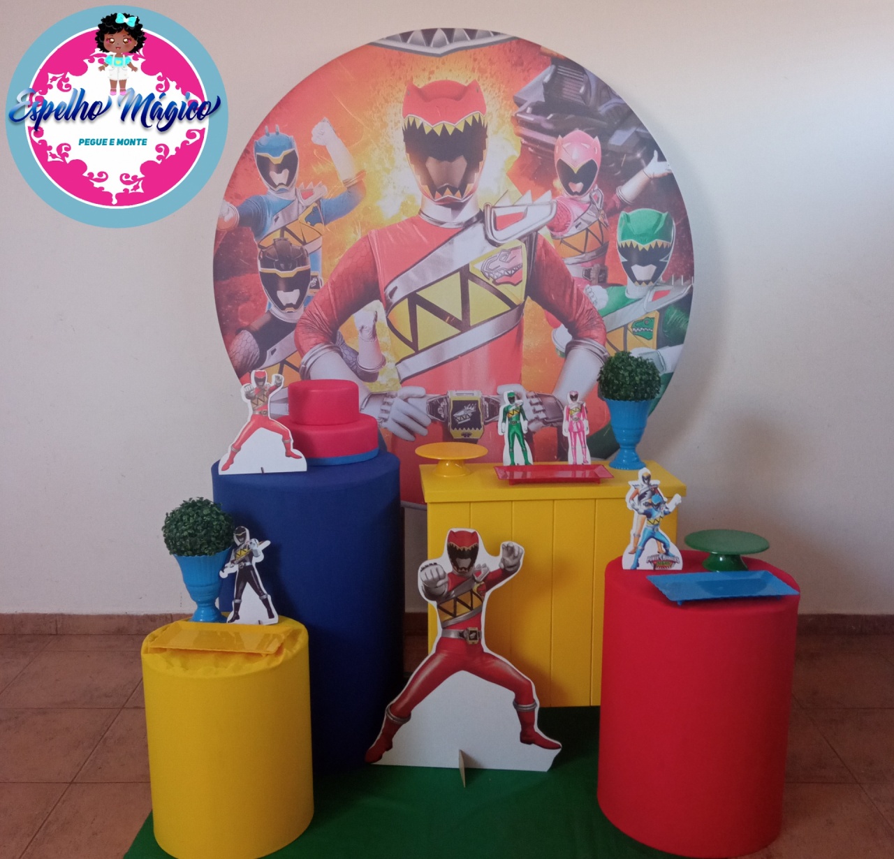Power Ranger Combo 1 - Espelhomagicopeguemonte