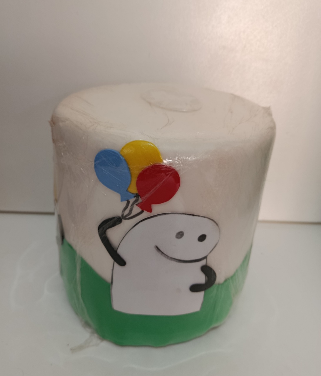 Bolo Fake  Flork - Espelhomagicopeguemonte