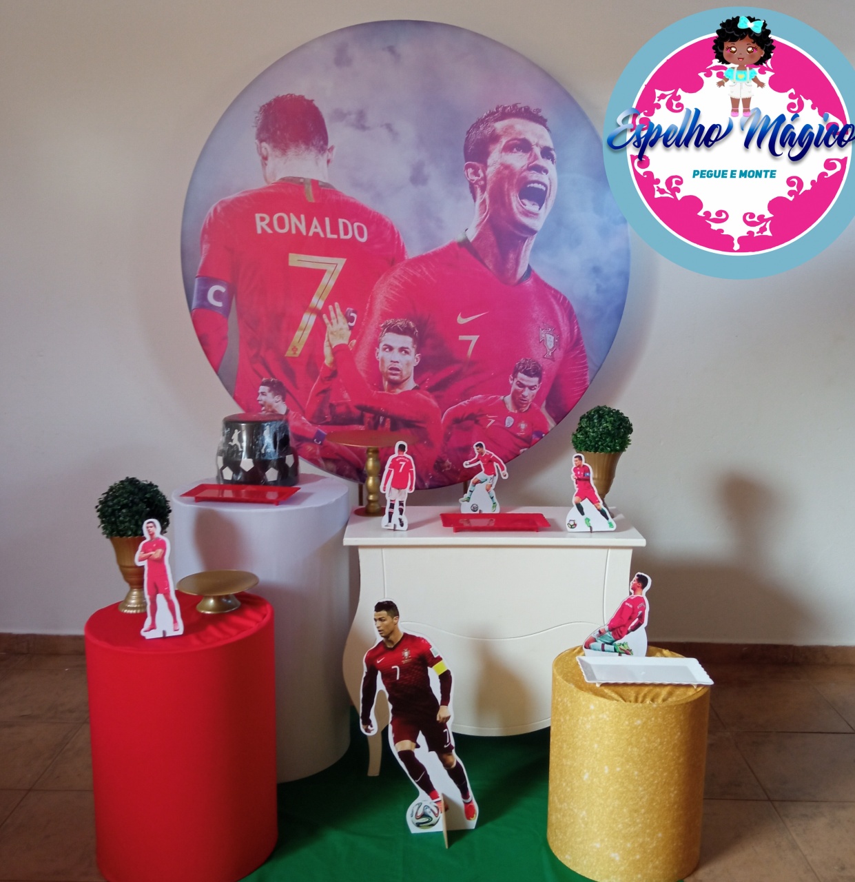 Cristiano Ronaldo  Combo 1 - Espelhomagicopeguemonte