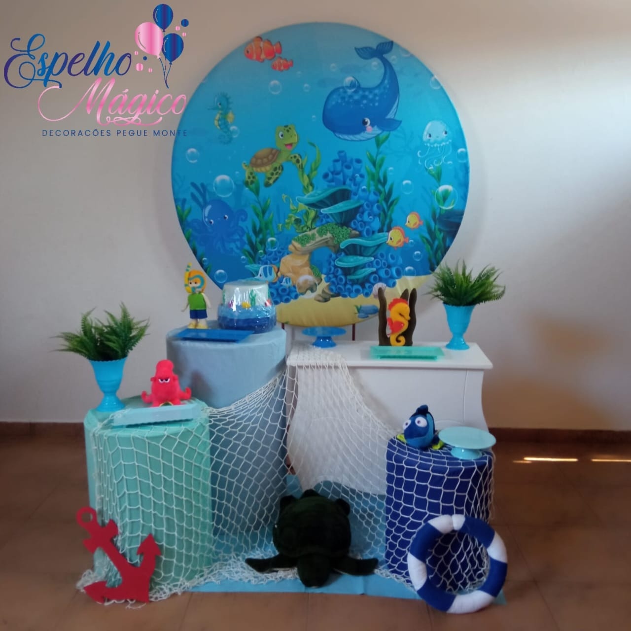 Fundo Do Mar Combo 1 - Espelhomagicopeguemonte