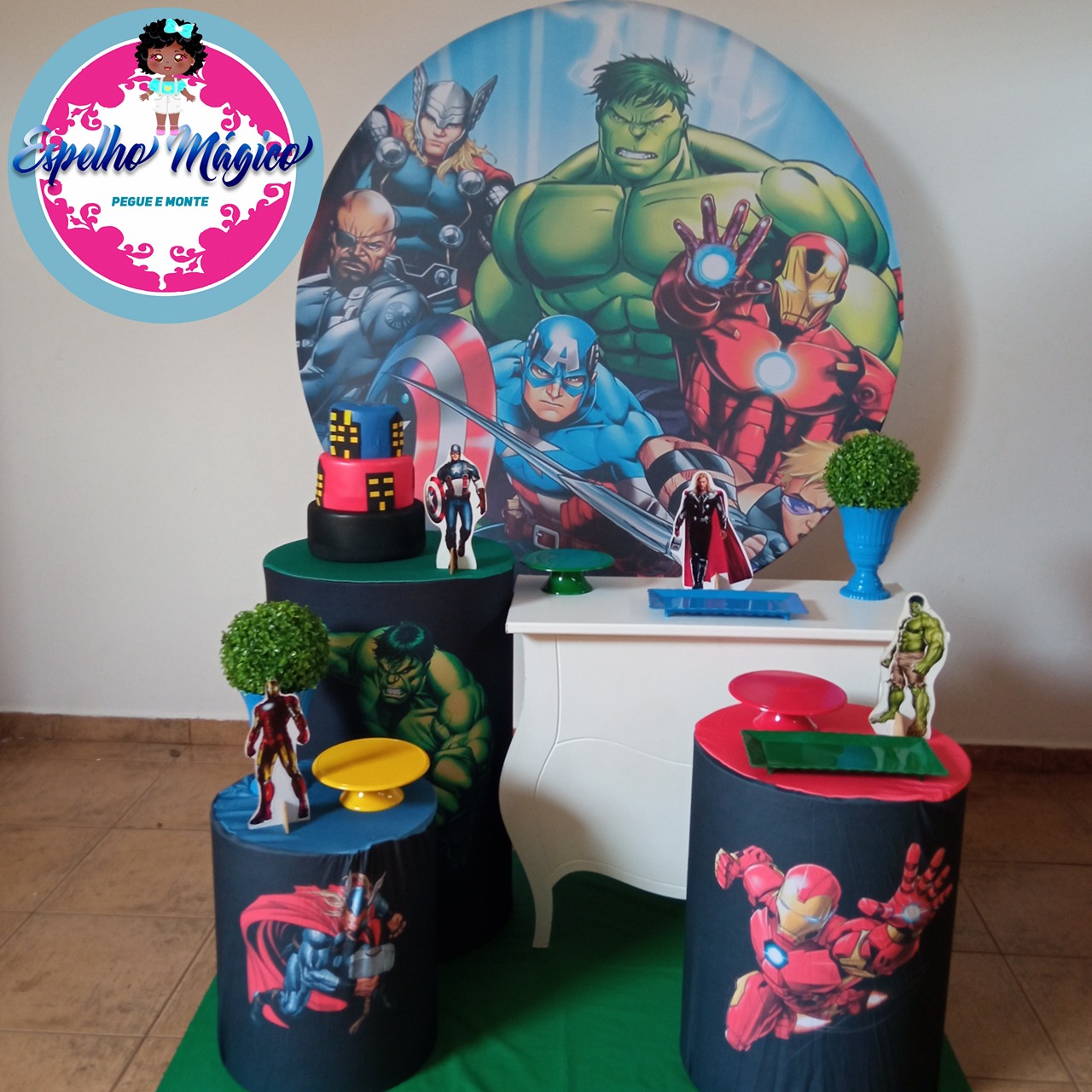 Vingadores 2 Combo 1 - Espelhomagicopeguemonte