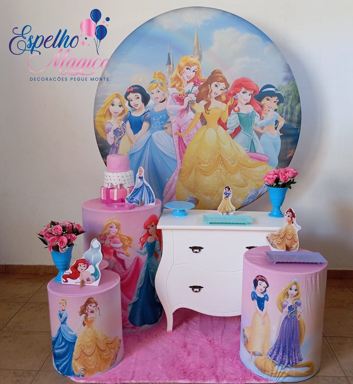 Princesa da Disney  Combo 1 - Espelhomagicopeguemonte