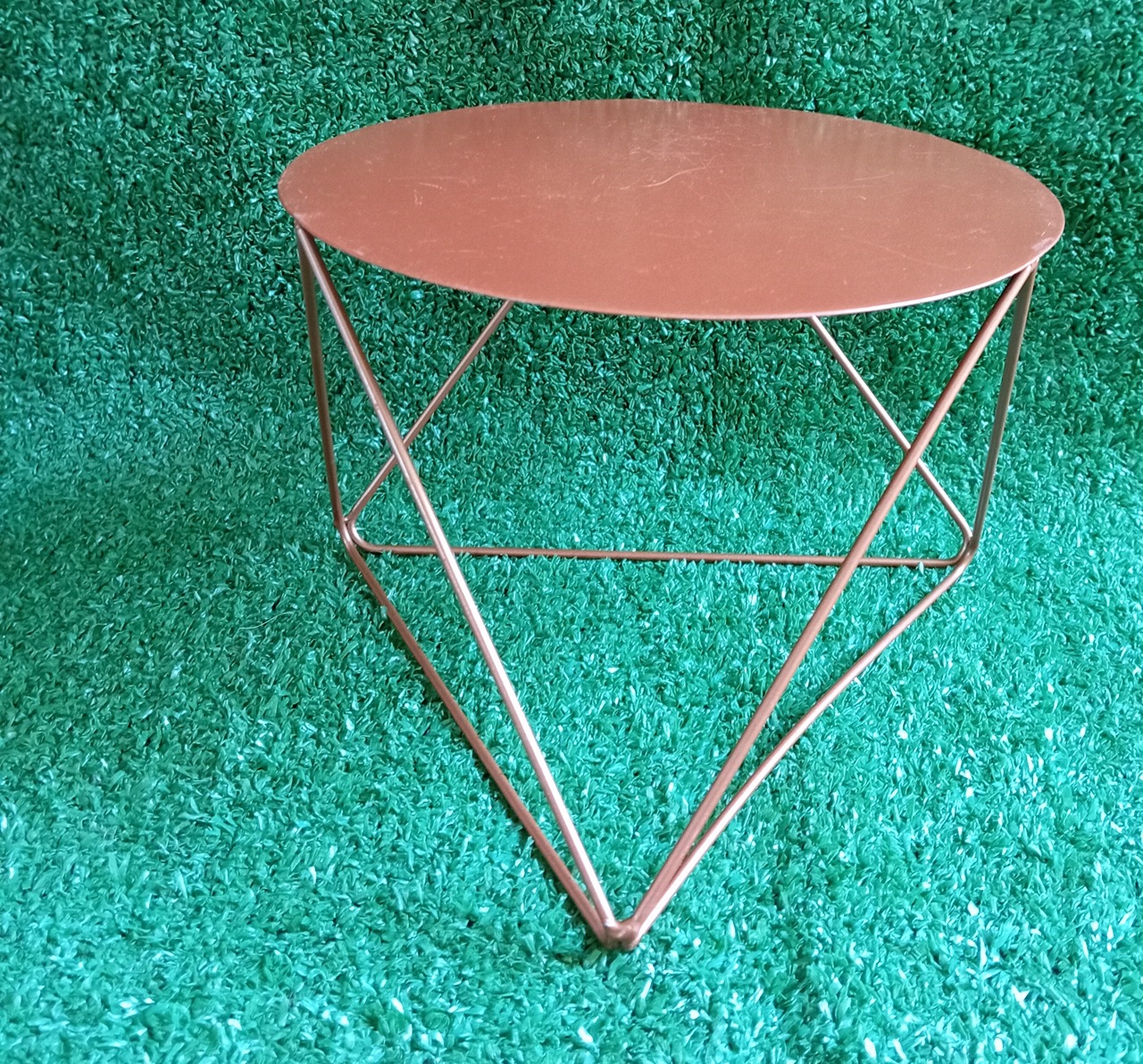 Boleira  de Ferro Rose Gold - Espelhomagicopeguemonte