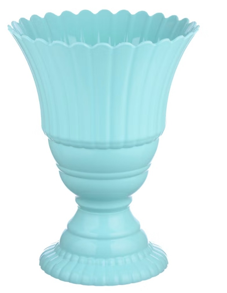 Vaso Real Verde Água  - Espelhomagicopeguemonte