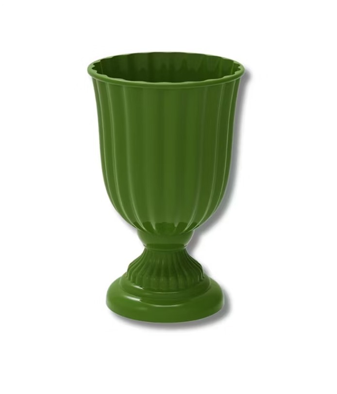 Vaso Dubai Verde Oliva - Espelhomagicopeguemonte