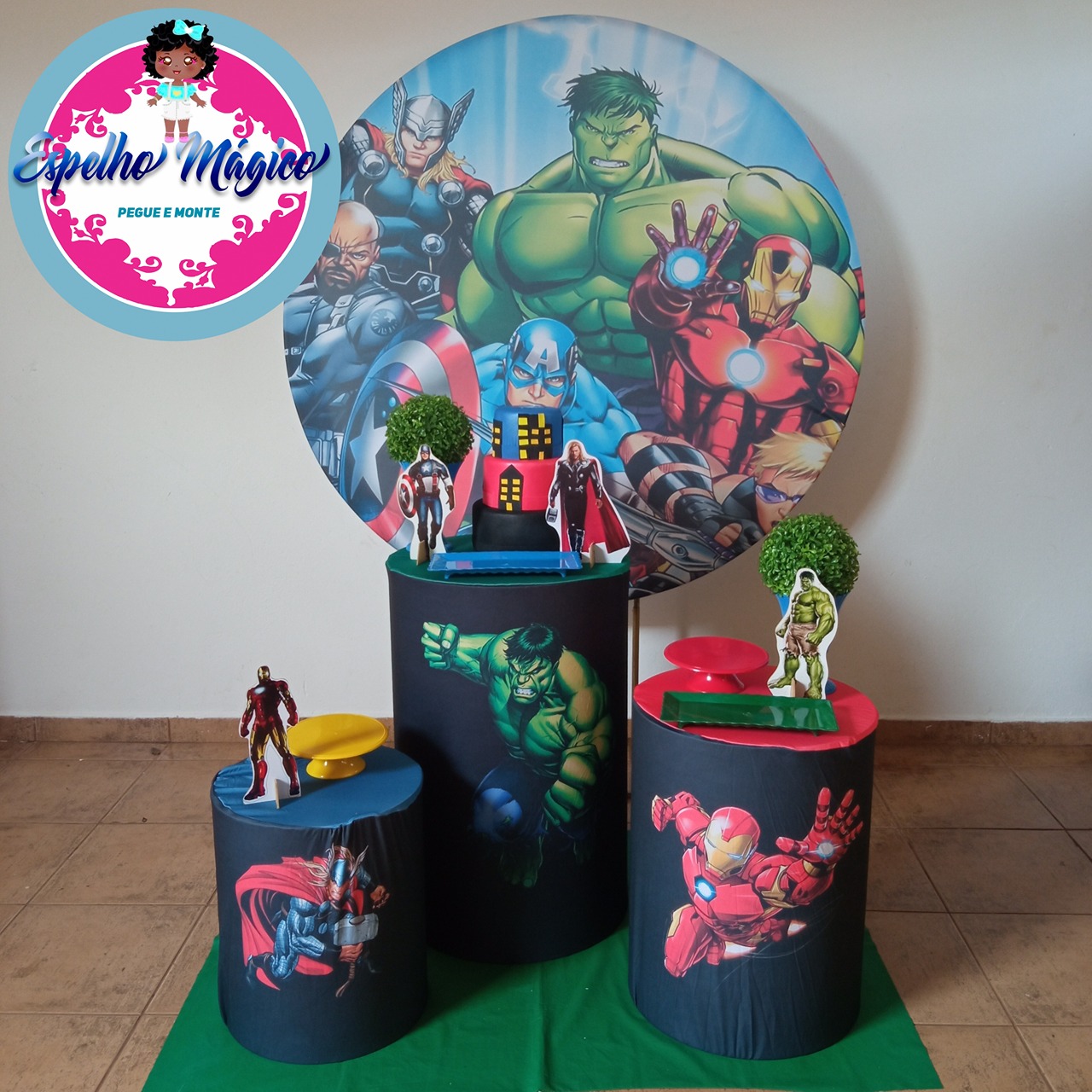 Vingadores 2 Combo 2 - Espelhomagicopeguemonte